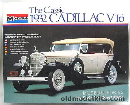 Monogram 1/24 1932 Cadillac V-16 Dual Cowl Phaeton Fleetwood Body, 2305 plastic model kit